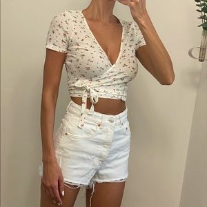 Wrap Crop Top